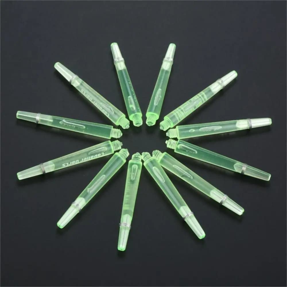 Screw Thread Dart Tip Replacement 45mm/35mm Transparent Dart Stems Darts Shafts with Stainless Steel O Ring 4.5mm Screw Thread
