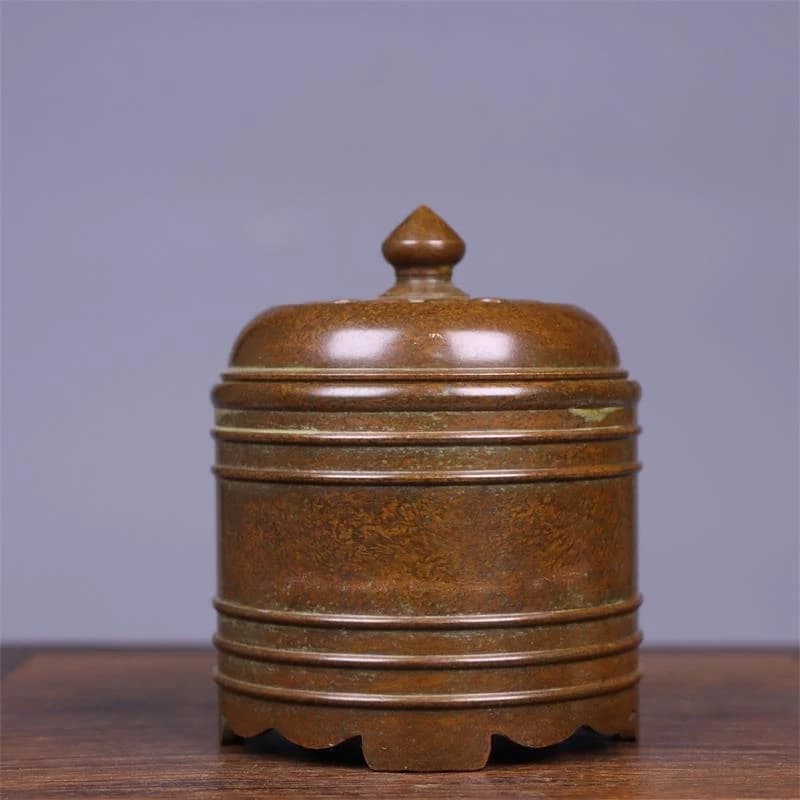 Pure copper Suzhou-style , indoor disc , stick home decoration, office study incense burner,