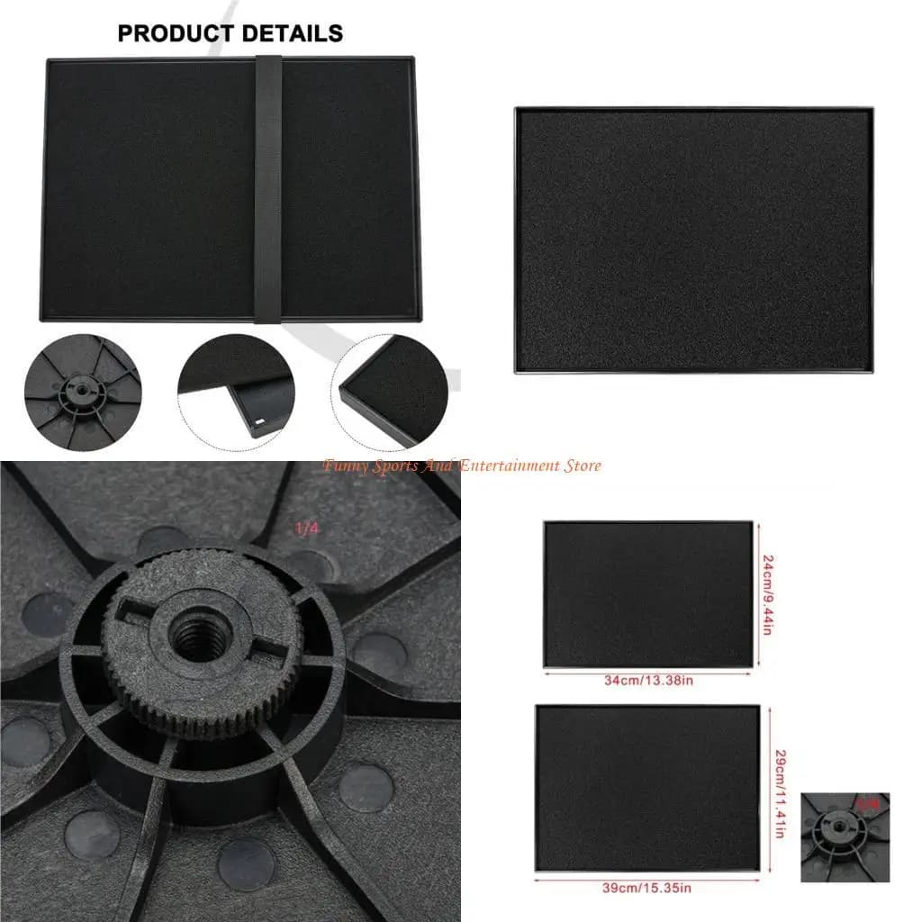 C4DE Vassoio per proiettore Piattaforma Supporto per pallet Laptop Notebook Vassoio per pallet con vite conversione 1/4