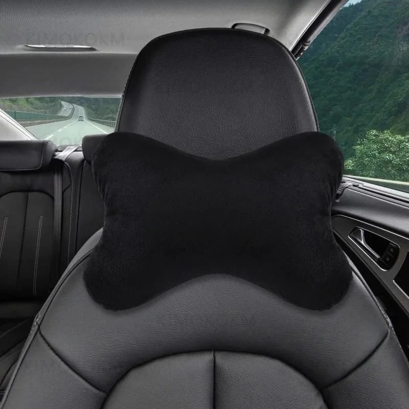 Car Neck Headrest Pillow Memory Foam Car Seat Neck Pillow Breathable Head and Neck Support for Sleep Pillow Travel Accessories