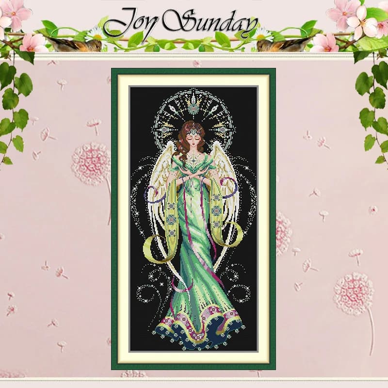 Astraea Patterns Counted Cross Stitch Set DIY 11CT 14CT 16CT HD Stamped Cross-stitch Kit Embroidery Needlework Home Decor Crafts