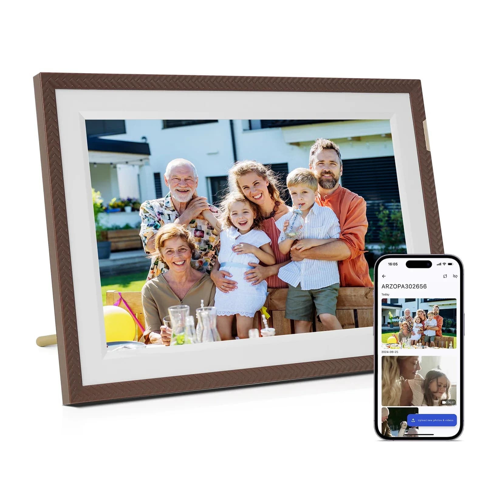 Arzopa D10 10.1 inch Wifi Touch Video NFT Digital photo Cuadros Bilderrahmen Lcd Cloud Frame for digital photos