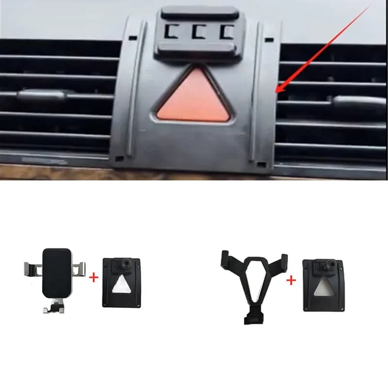 1Set Materiale ABS Per Il 2005-2013 Volkswagen VW Touran Speciale Supporto Del Telefono Per Auto Staffa Fissa Del Basamento Mobile