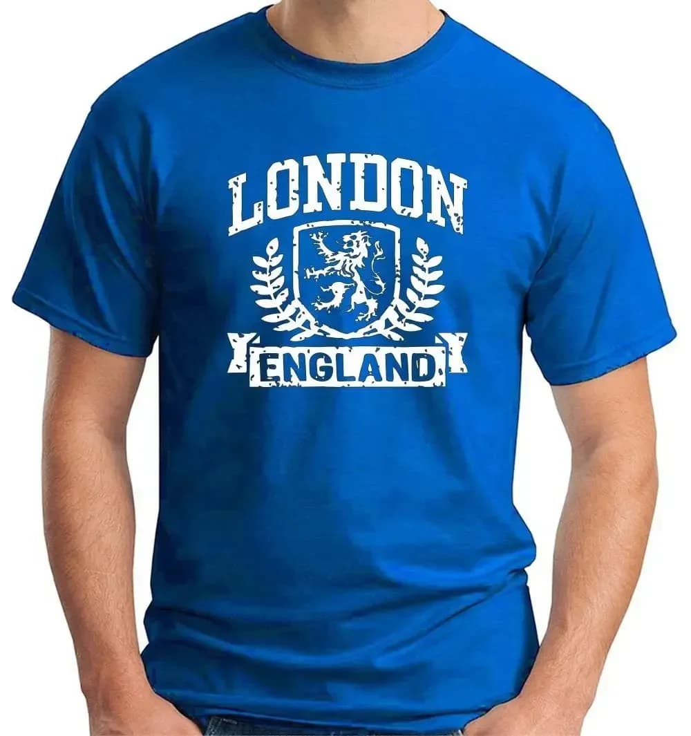 Hot Sell Fashion T-Shirt London England Footballer T Shirts Short Sleeve