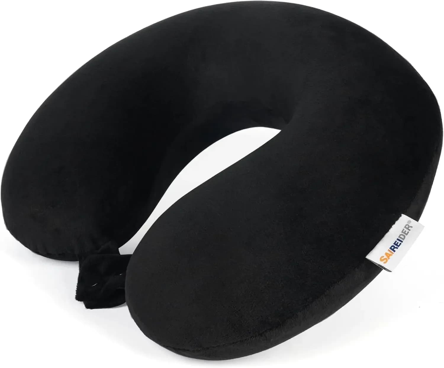 Cuscino da viaggio per il collo in memory foam, 360 ° Supporto per aereo, auto, ufficio, copertura lavabile