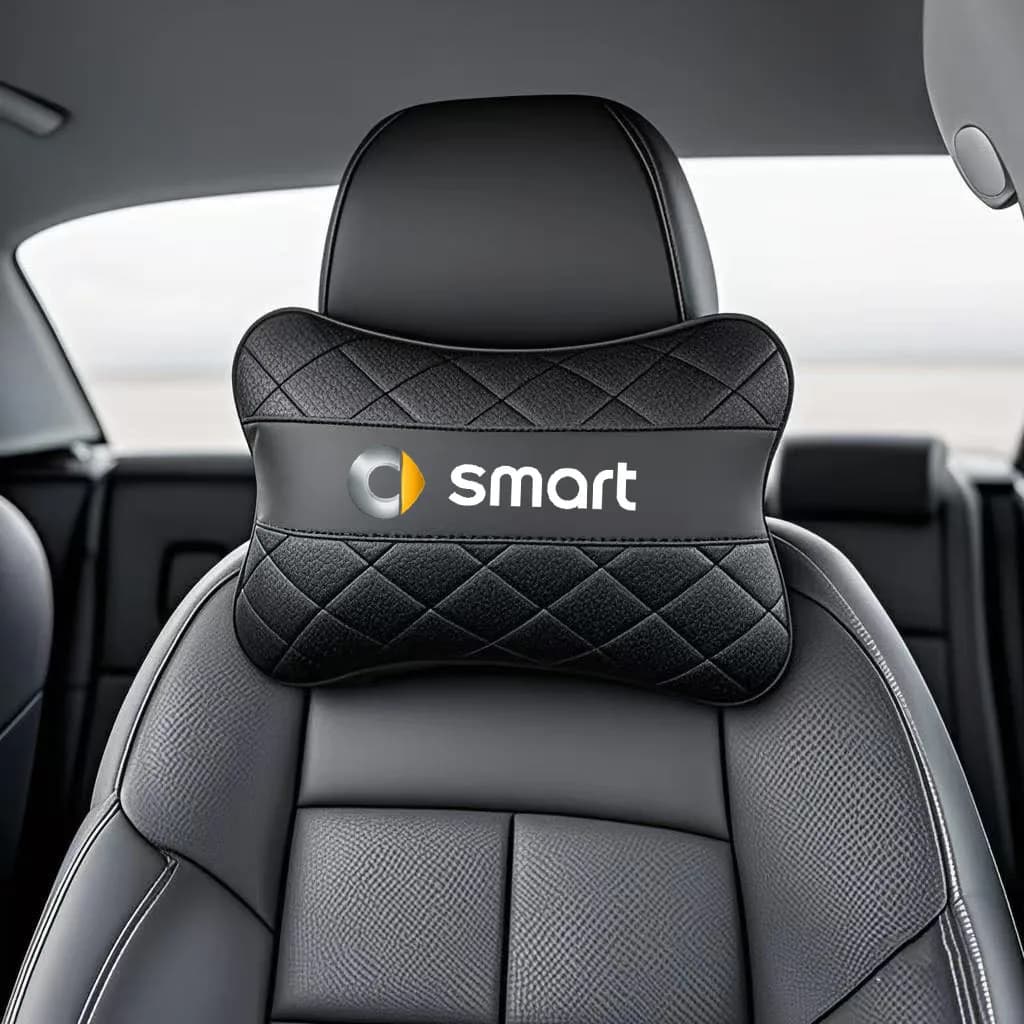 Auto Memory Foam Collo Cuscino di Protezione Cuscino Schienale Lombare Per Smart 451 brabus Smart 453 fortwo forfour Accessori Auto