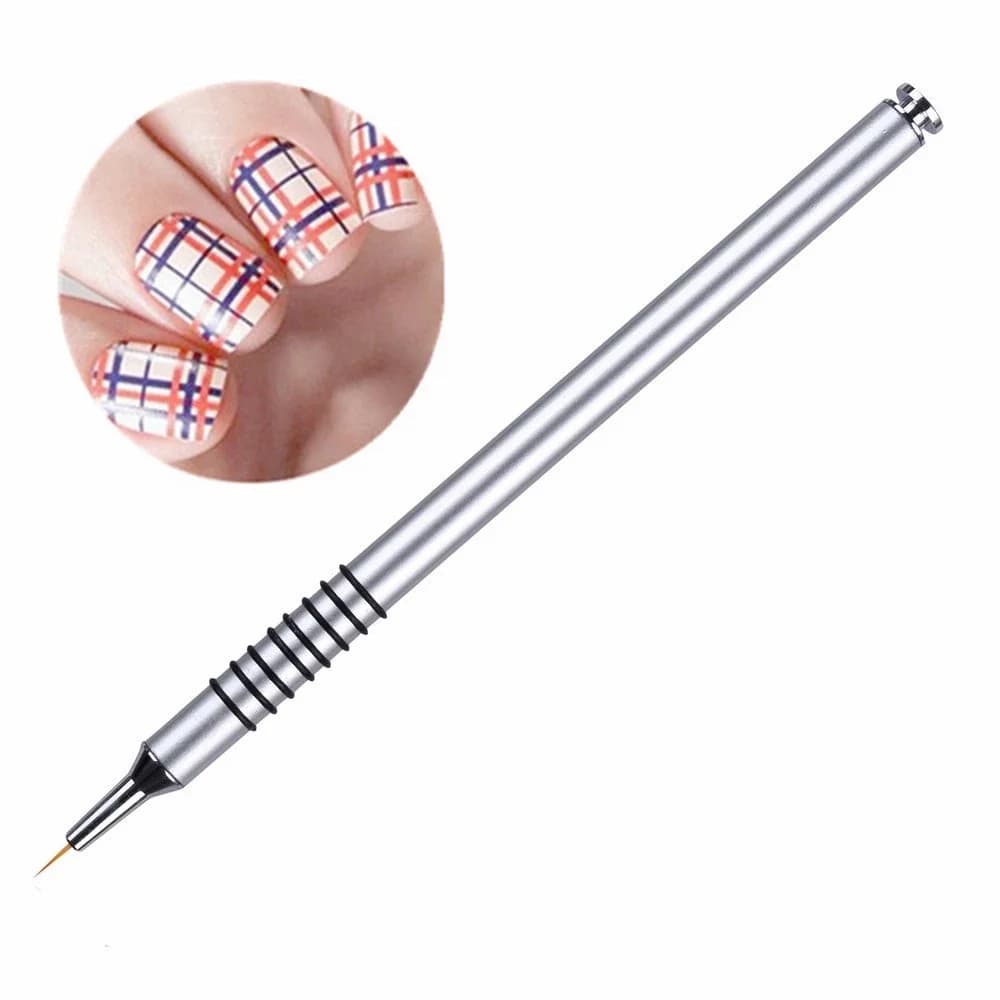 Pennello per nail art 3D Penna per punteggiare Scultura Penna per intaglio Pennelli per pittura con testa in silicone per modellare il disegno Strumenti per punteggiare la nail art