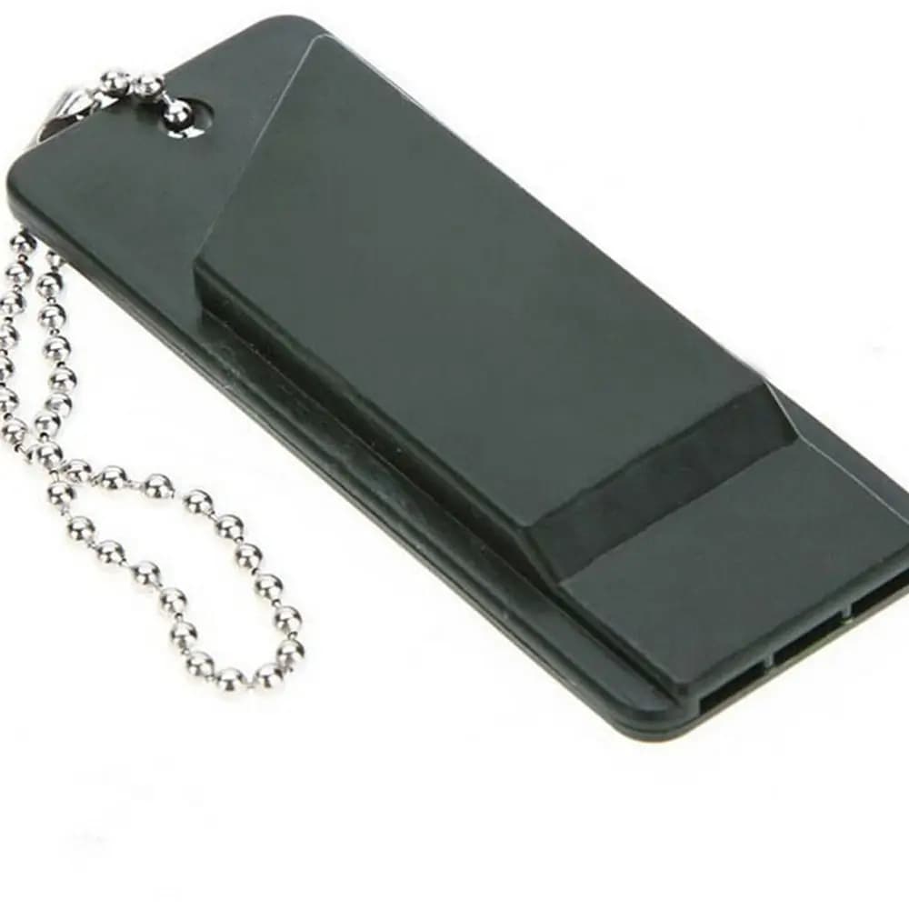 Portable High Decibel Emergency Keychain Outdoor Tool Emergency Whistle Survival Whistle 3-Frequency Whistle Survival Tool