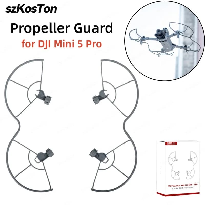 Protezione dell'elica per DJI Mini 5 Pro Protezione dell'elica Puntelli Ali Pale Paddle Cage Cover per DJI Mini 5 Pro Drone Accessori