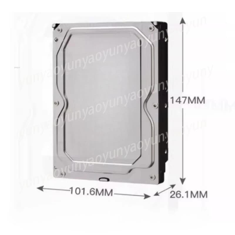 Disco Rigido Desktop da 3,5 Pollici SATA 3.0, per DVR di Sorveglianza, Macchina per Karaoke e Backup Dati PC