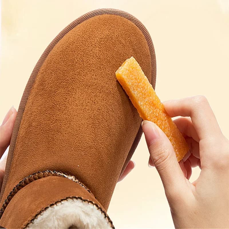 20Pcs Natural Shoe Eraser Rubber Block for Suede Shoes Boots Cleaning Care Decontamination