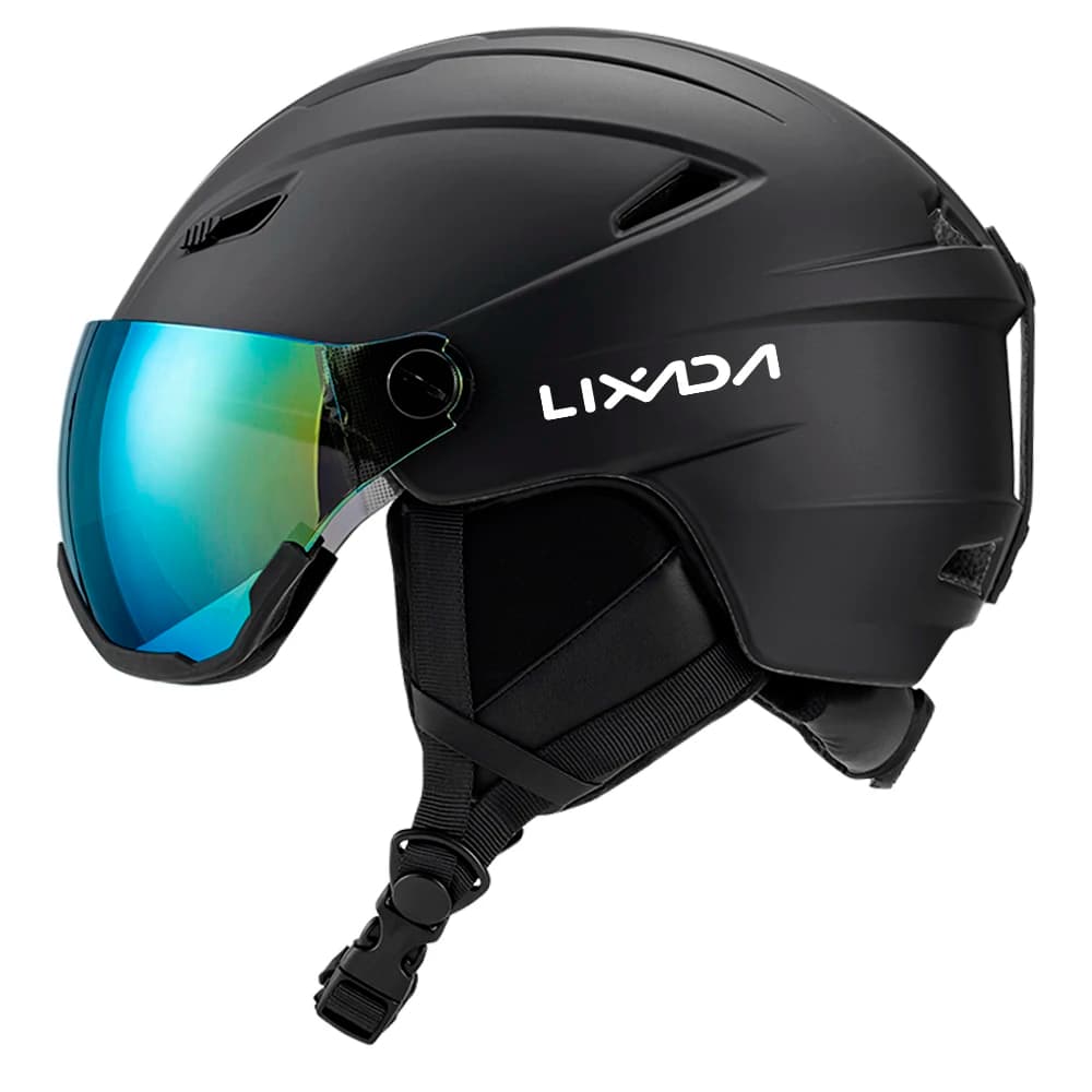 Casco da sci integrato Casco da snowboard per uomo e donna con visiera rimovibile Casco protettivo da sci
