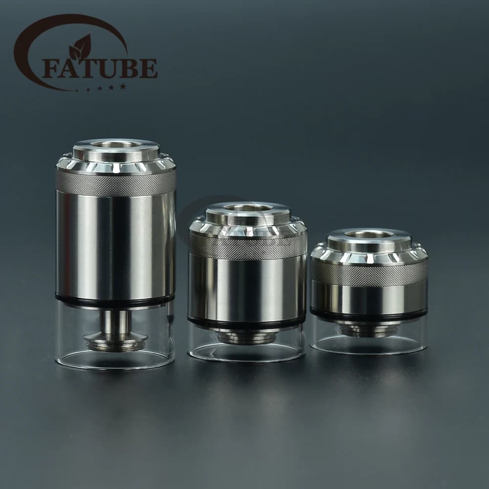 FATUBE custom bottle for BISHOP MTL Extension Kit 6ml 4ml 2ml Half SS anti-coating decorative piece for lid water cup