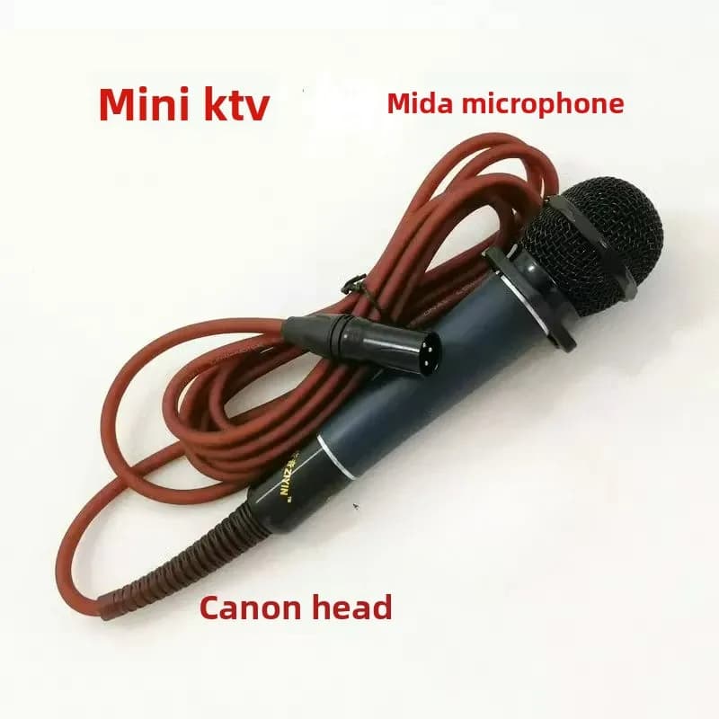Supporto per Microfono KTV, Accessorio per Giochi Arcade, Mini Cabina Karaoke, Supporto per Microfono da Canto Mida