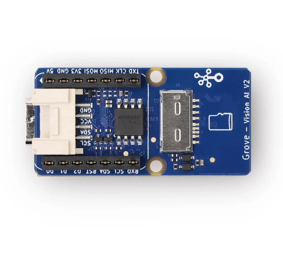 Modulo Grove Vision AI V2 con oltre 20 modelli AI, bassa potenza 0,35 W, fotocamera e microfono, compatibile con Raspberry Pi/Arduino/ESP32