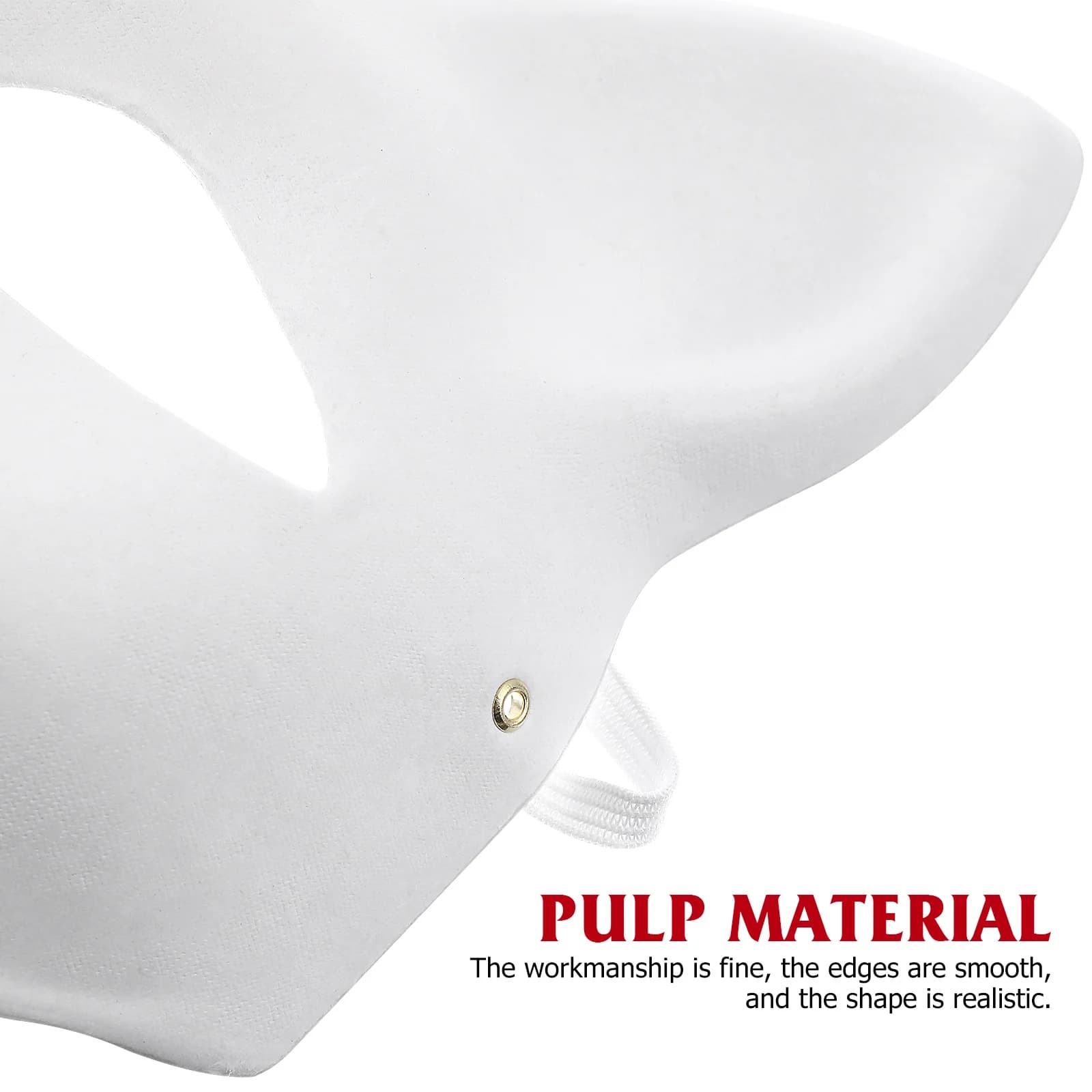 10 Pezzi Maschera Bianca da Dipingere a Mano, Fai-da-Te, a Forma di Gatto, per Halloween, Feste in Maschera, Matrimoni, Balli, Costumi, Accessori per Cosplay, Artigianato