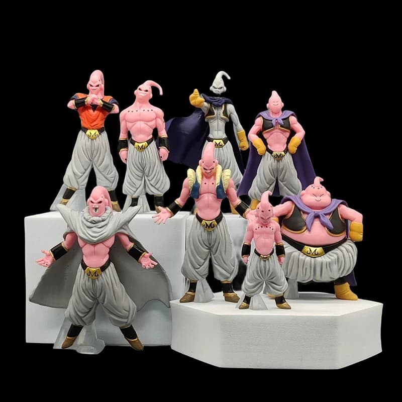 Casuale 1Pc Dragon Ball Z Anime Figura Majin Buu Fat Buu Action Figures Collezione di bambole Modello in PVC Giocattoli per bambini Regali per adulti