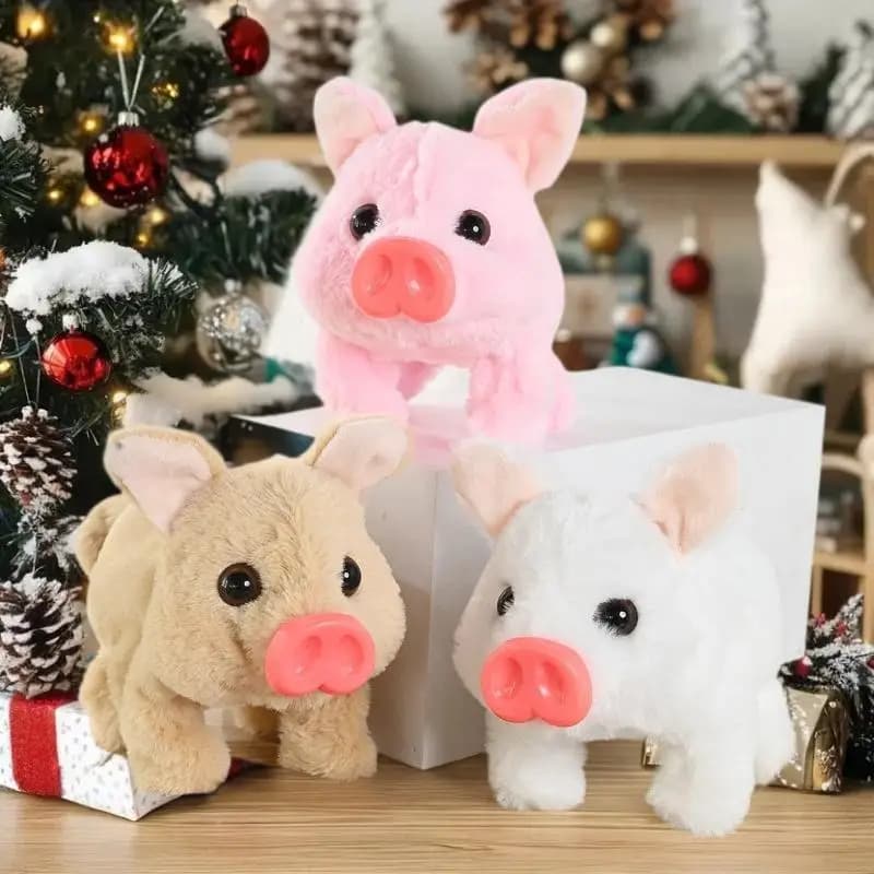 Peluche elettronico interattivo realistico per animali, robot morbido e delicato sulla pelle con controllo vocale intelligente per bambini di Pasqua