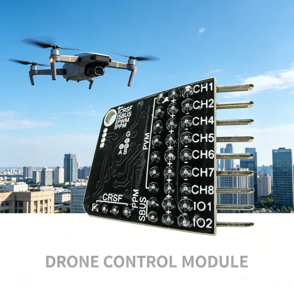 DC 5-18V 8-Channel Signal Converter Pwm Conversion Module For Fpv Unmanned Aerial Vehicle Receiver For Arduino