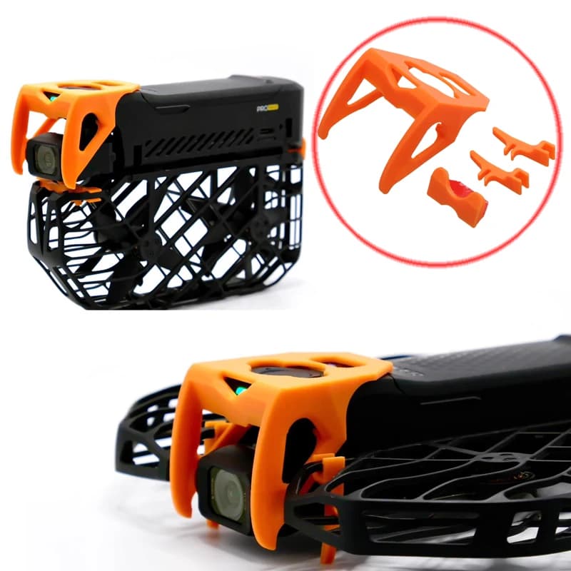 1Set Per Hover X1 Pro/Pro Max Drone Flying Obiettivo Della Fotocamera Giunto Cardanico Kit Telaio di Protezione PLA 3D Stampato Anti-collisione guardia copertura