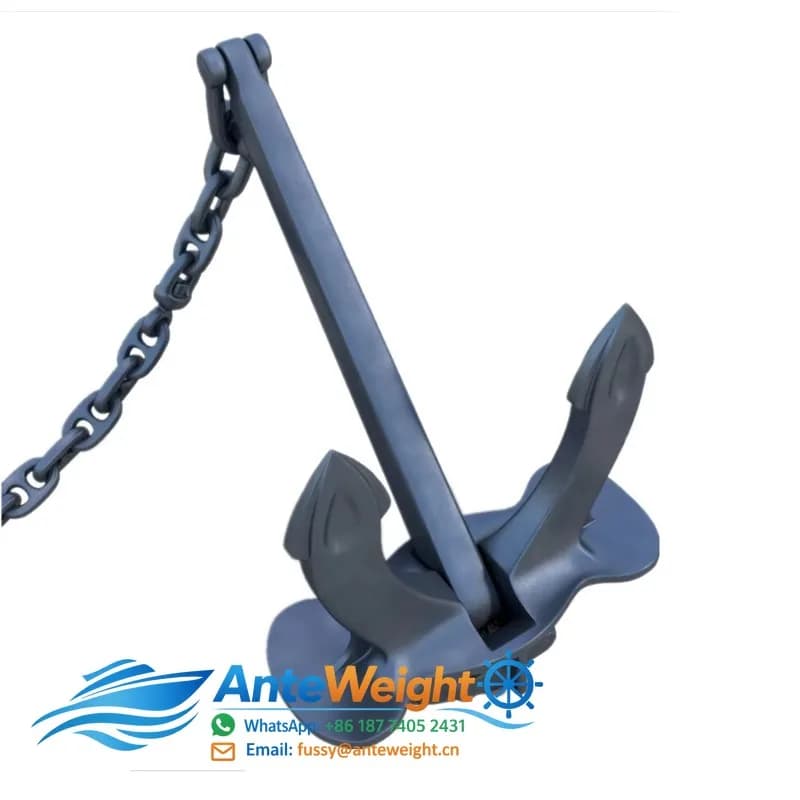 Type C Heavy Duty Marine Steel Hall Anchor with ABS LR CCS GL NK KR BV Certificates for Various Ships & Boats