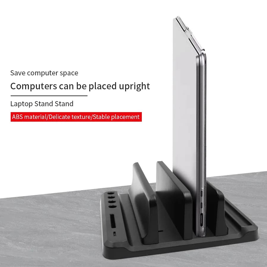 Laptop Stand Desktop Tablet Mobile Phone Computer Upright Storage Height Increasing Heat Dissipation Base
