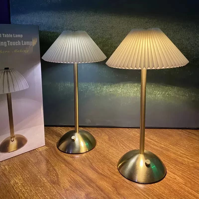 Lampade da Tavolo LED Ricaricabili USB con Dimmer Touch, Luce Notturna a 3 Colori Senza Fili, Lampade da Lettura per Camera da Letto e Comodino, Luce Decorativa