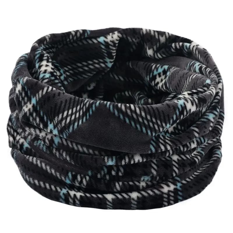 Sciarpe invernali ad anello morbido Scaldacollo Equitazione Sport Sciarpa spessa ad anello termico antivento Sciarpa unisex per esterni Infinity