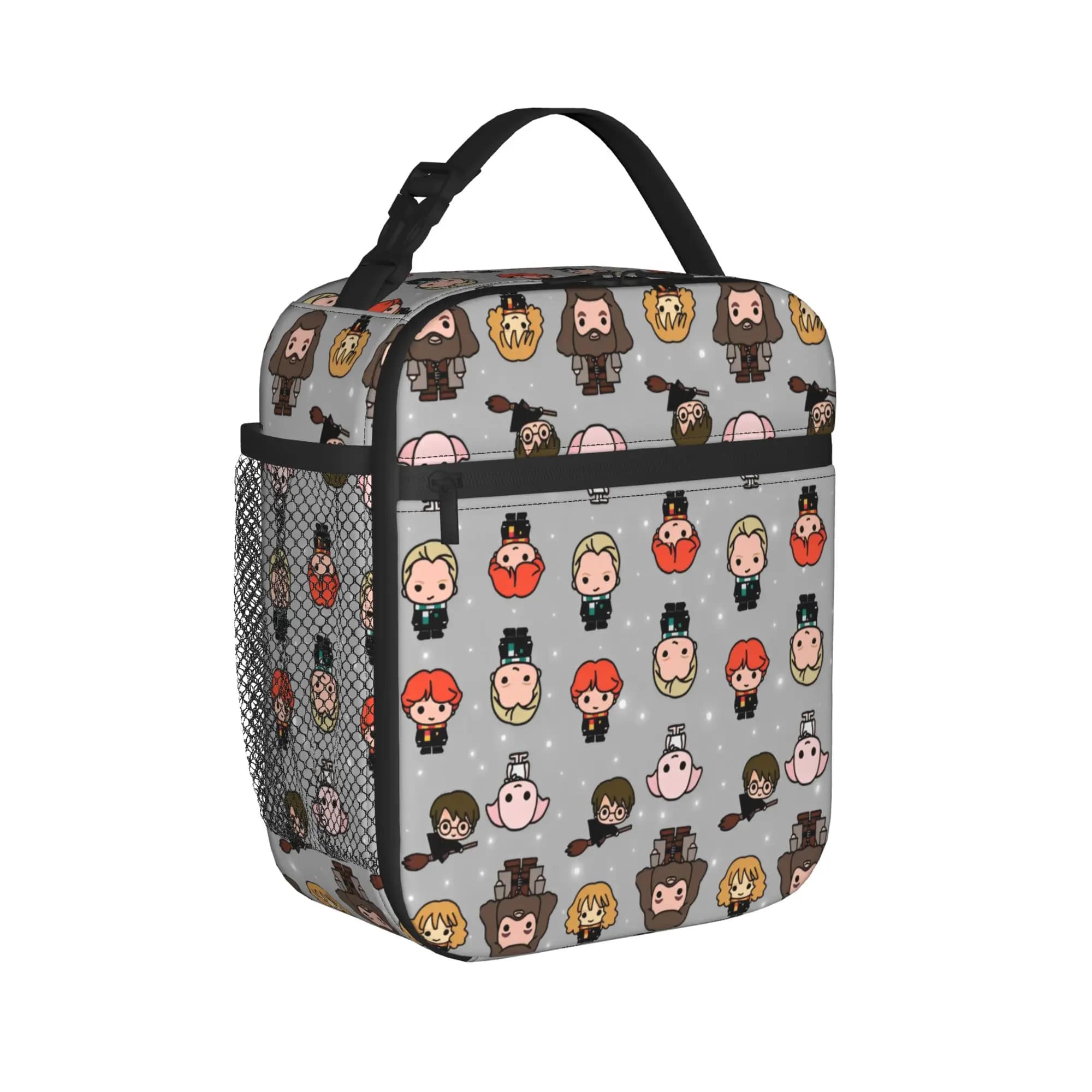 Borsa termica per il pranzo H-HP-P Harry Potter, borsa porta pranzo isolata per uomo e donna, borsa termica portatile per il lavoro