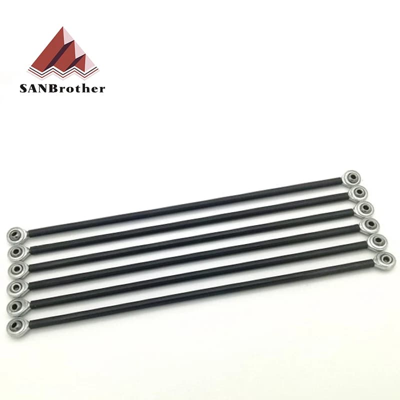 SANJIUPrinter Kossel Delta Parti della stampante 3D Manipolatore parallelo Fisheye Asta in carbonio Accessori per stampante 3D