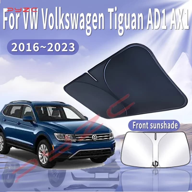 Parasole per Auto VW Volkswagen Tiguan AD1 AX1 2016~2023 2020, Protezione Termica per Parabrezza Anteriore, Accessori Auto Estivi