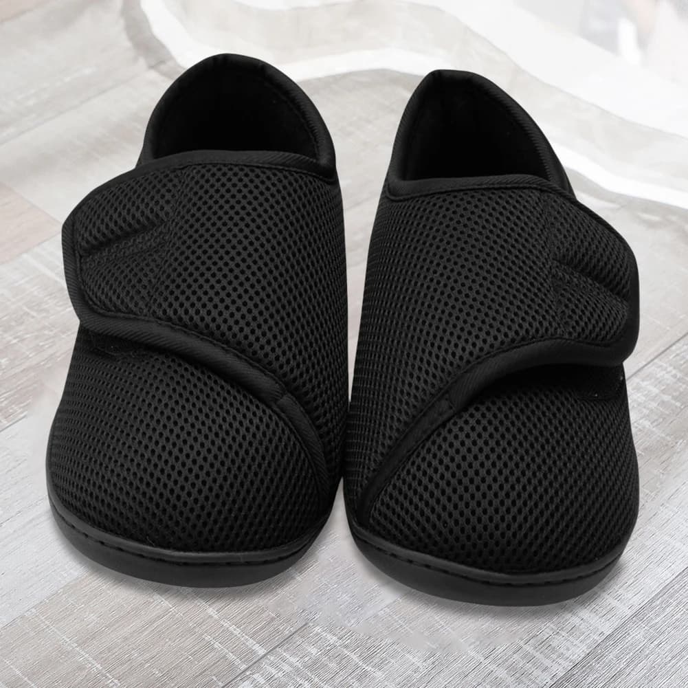 Unisex Diabetic Shoes Wide Walking Shoes Footwear Lining slip-on orthopaedic shoes Sneakers with hook and inflatable foot ring