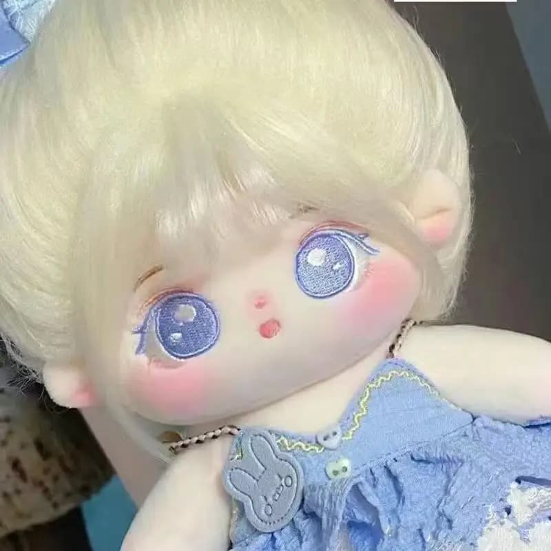 20cm Anime Kawaii Cosplay Plush Doll Cotton Stuffed Body Dress Up Clothes Plushie Pillow Toys Gift Xmas