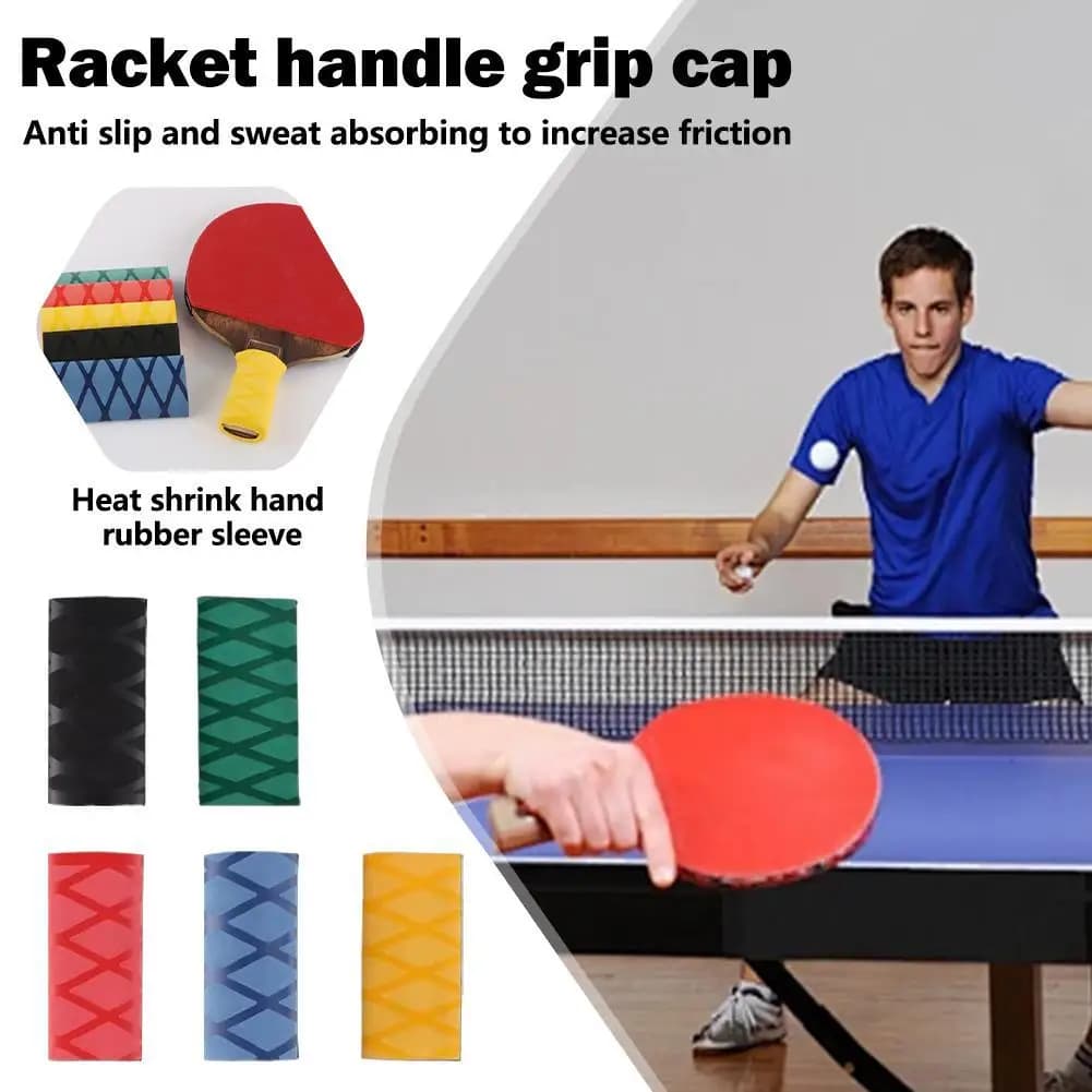 1 pcs Ping Pong Racks For Overgrip Handle Anti-slip Handle Removable Handle Rubber Handle Accessories
