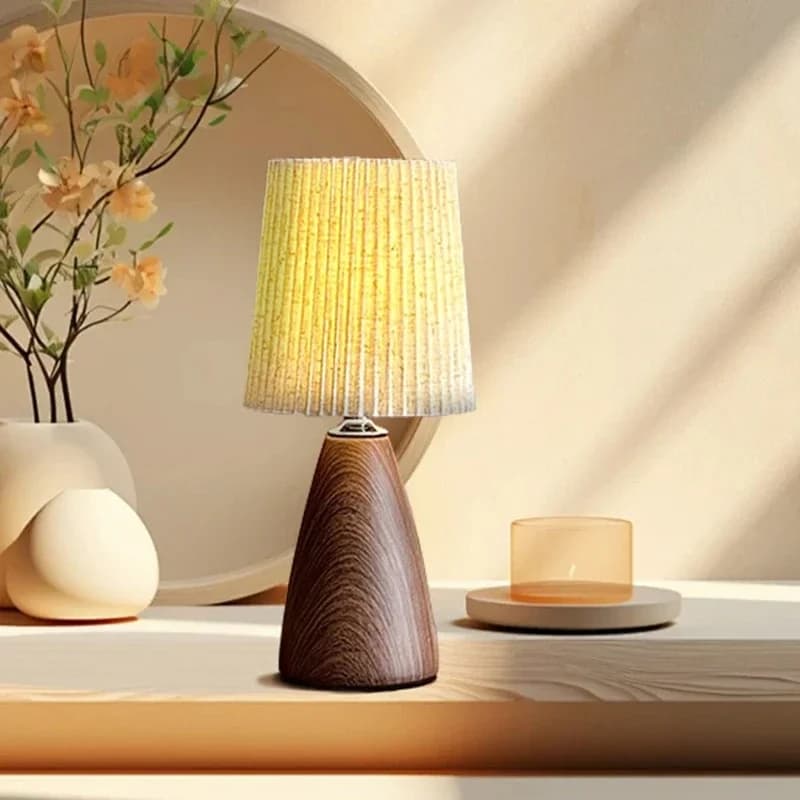 Lampada da tavolo a LED nordica Camera da letto Sala studio USB Luce notturna da tavolo Camere da letto per interni Soggiorno Lampade da scrivania a LED da comodino Decotion