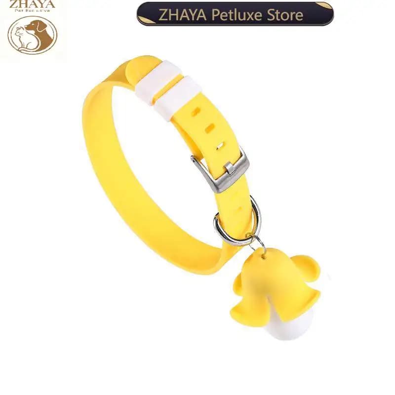ZHAYA Rechargeable LED Glow Dog Cat Collar Anti Lost Flashing Light Night Safety Pet Necklace for Walking Dark Outdoor