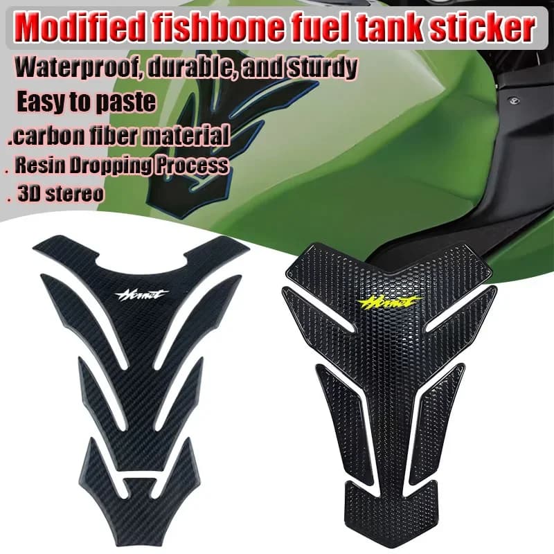 Adesivo Protettivo per Serbatoio Moto, Decalcomania Tankpad Compatibile con CB600F CB 600F CB 600 F CB600S CB 600 S CB900F 250 600 900 Hornet