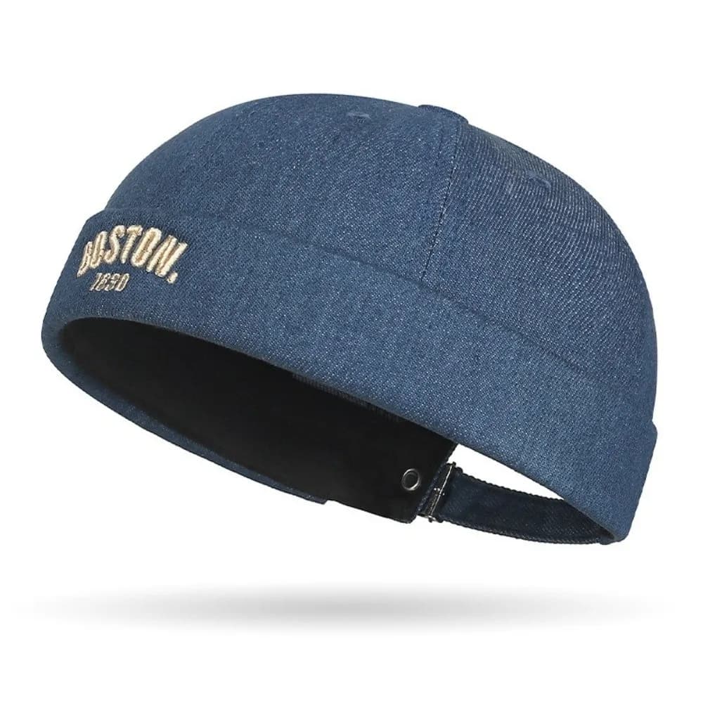 Nuovo Cappello Senza Visiera in Tinta Unita, Casual, Stile Punk, con Ricamo a Lettere, Hip Hop, per Donna e Uomo