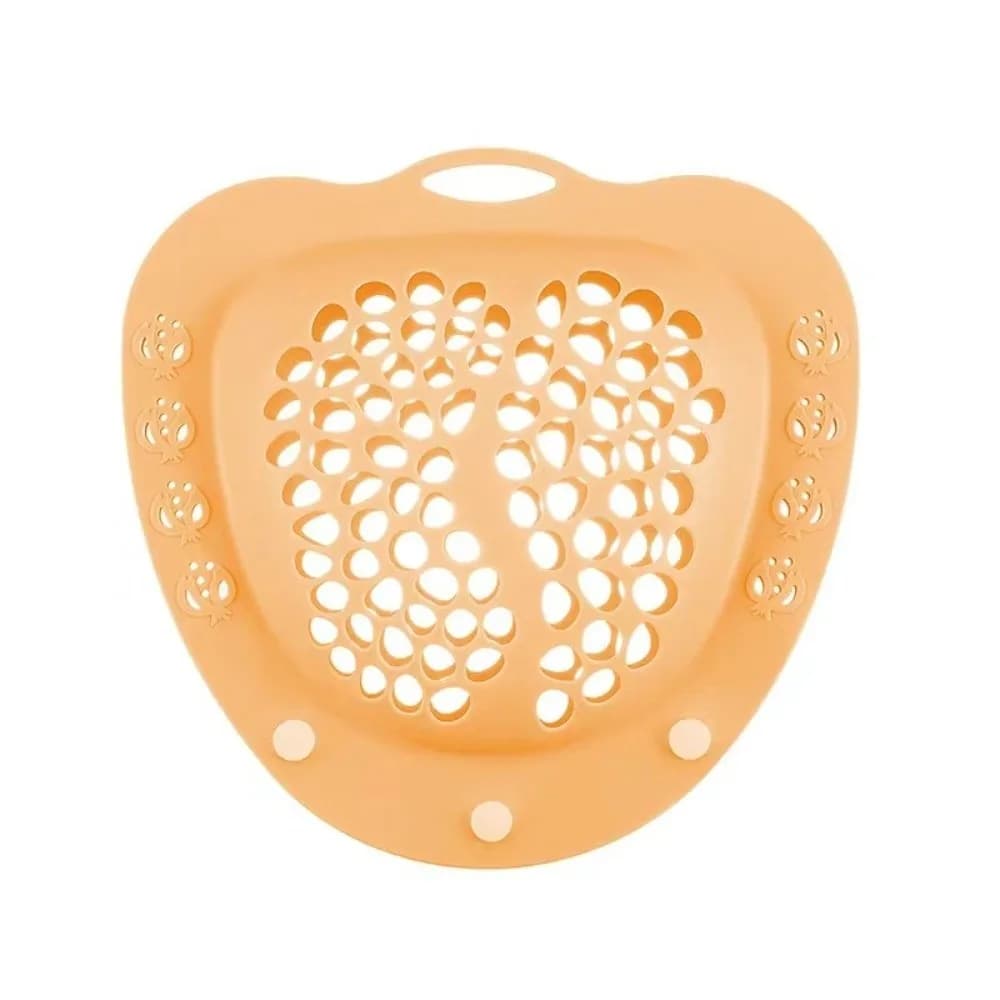 Sacchetto in Silicone Anti-Deformazione a Forma di Cuore per Reggiseni, Facile da Pulire, Protezione per Reggiseni, Sacchetto per Lavaggio ad Asciugatura Rapida con Manico