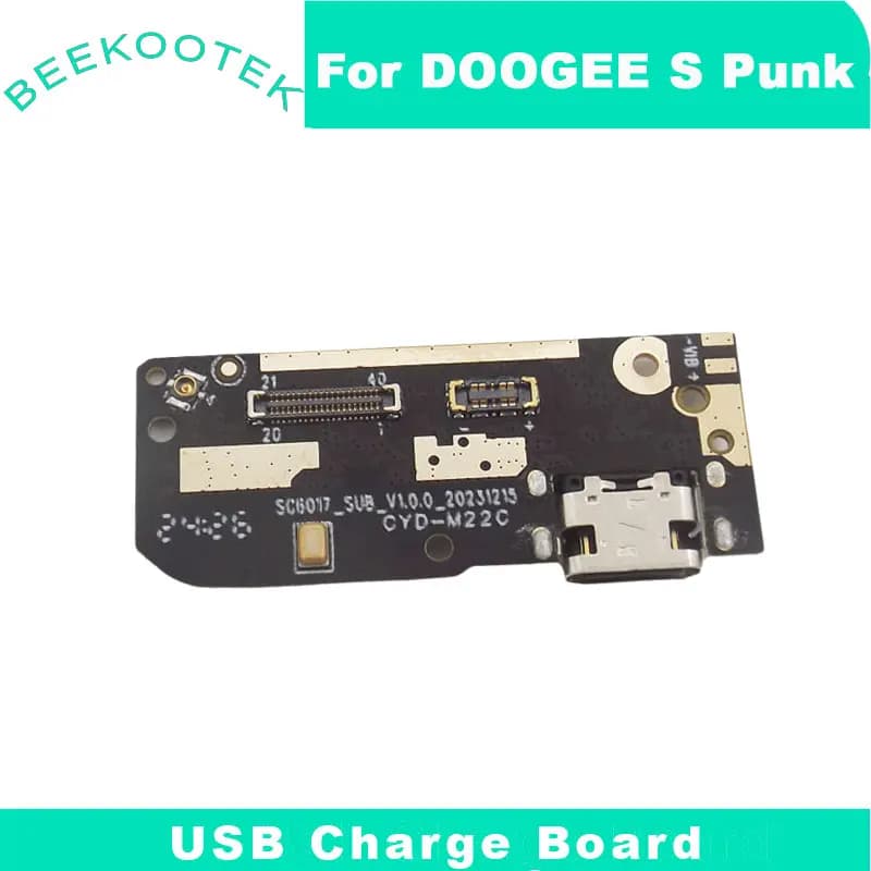 Nuovo Originale DOOGEE S PUNK S Punk ProUSB Scheda Base Porta di Ricarica Bordo Microfono Parti Per DOOGEE S Punk Smart Phone