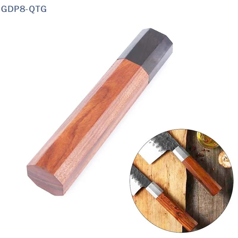 Hot! 1 pz octagonal handle for kitchen knife handle for red sandalwood knife