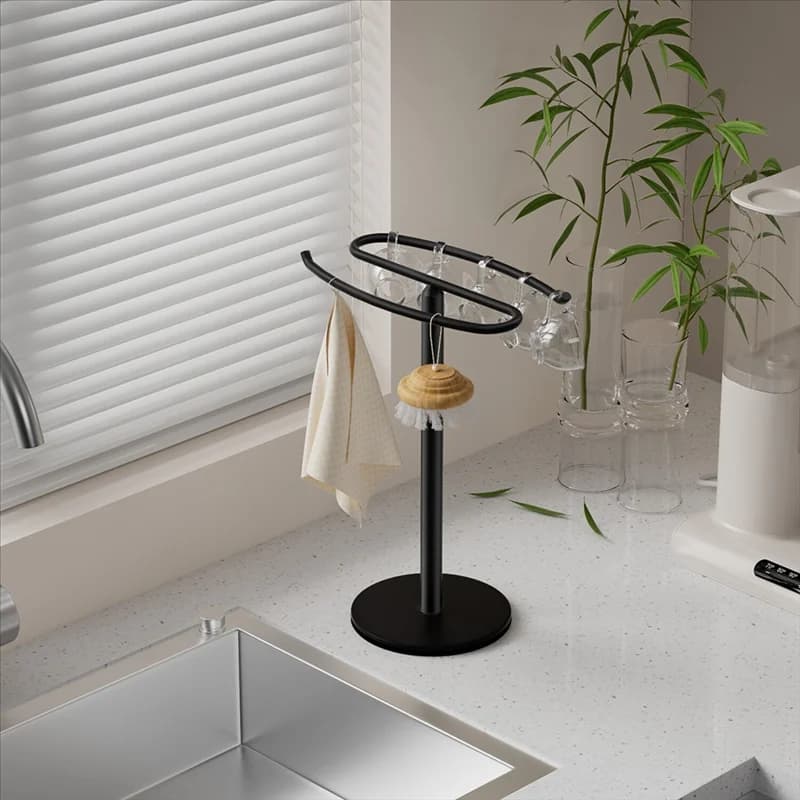 Portasciugamani da appoggio in acciaio inossidabile senza ABAE, piatto da bagno, portasciugamani da appoggio per cucina, uso domestico