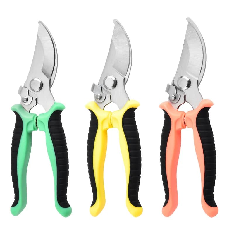 Factory Direct Stainless Steel Garden Pruning Shears For Fruit Trees And Household Gardening