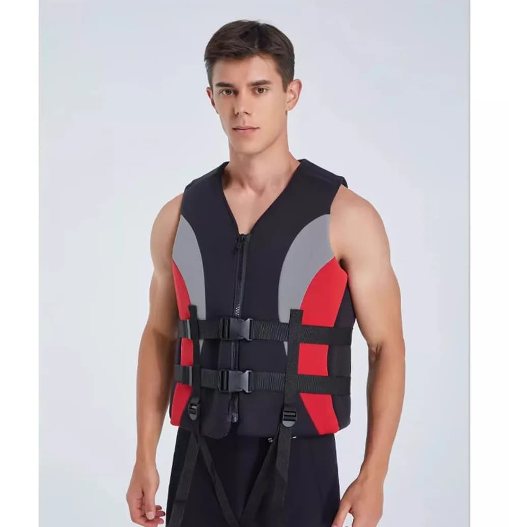 Life Vest for Adults Kayak KiteSurf Jet Ski Life Jacket Motorboats Raft Rescue Swim Drifting Boat Wakeboard Fishing Life Jackets