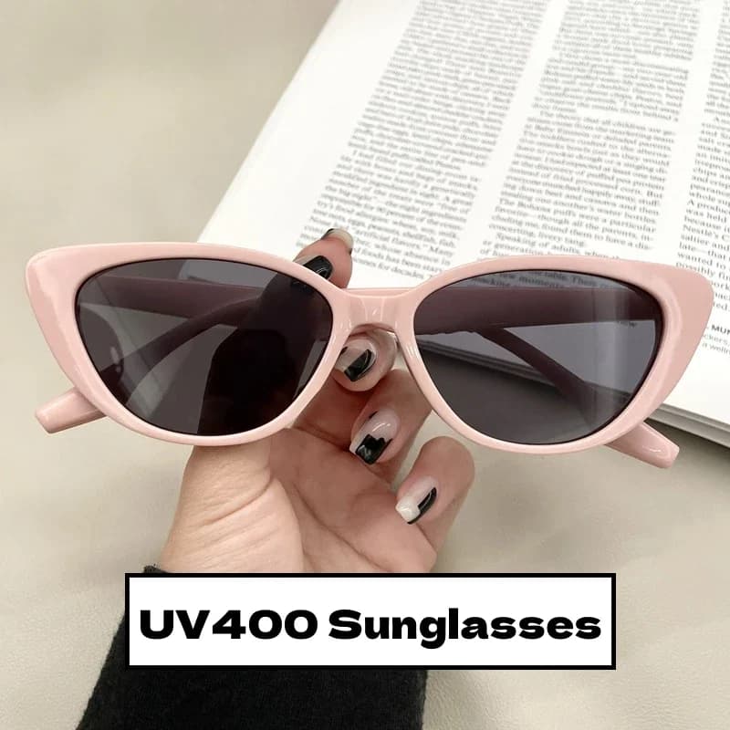 Hot SellingLuxury Cat Eye Sunglasses for Women Unisex Outdoor Travel UV400 Fashion Shades