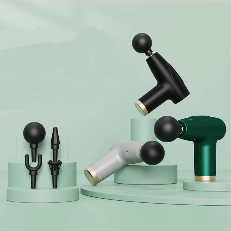 Mini Pistola Massaggiante Portatile per Rilassamento Muscolare Profondo, Massaggiatore per Fitness, Gambe, Collo e Corpo