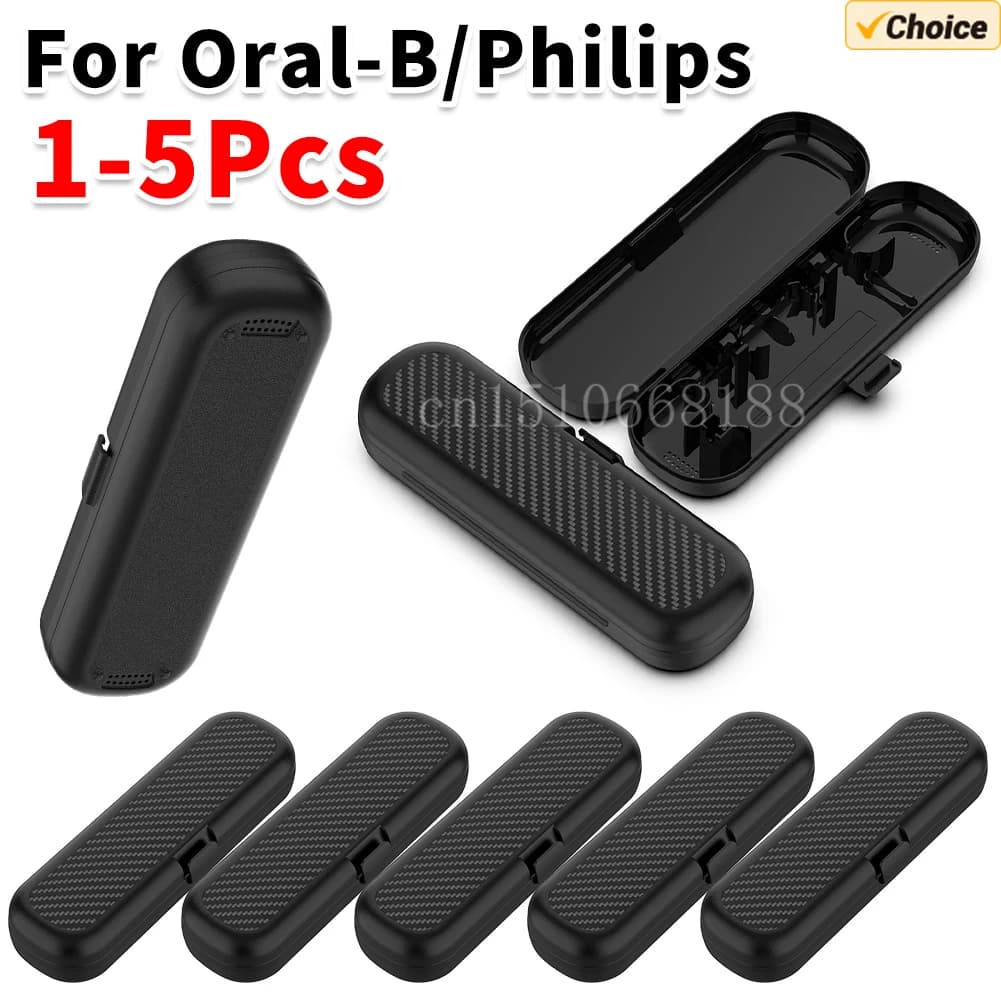 EVA Hard Case for Oral-B/Philips Electric Power Rechargeable Toothbrush, snap design, travel protective case