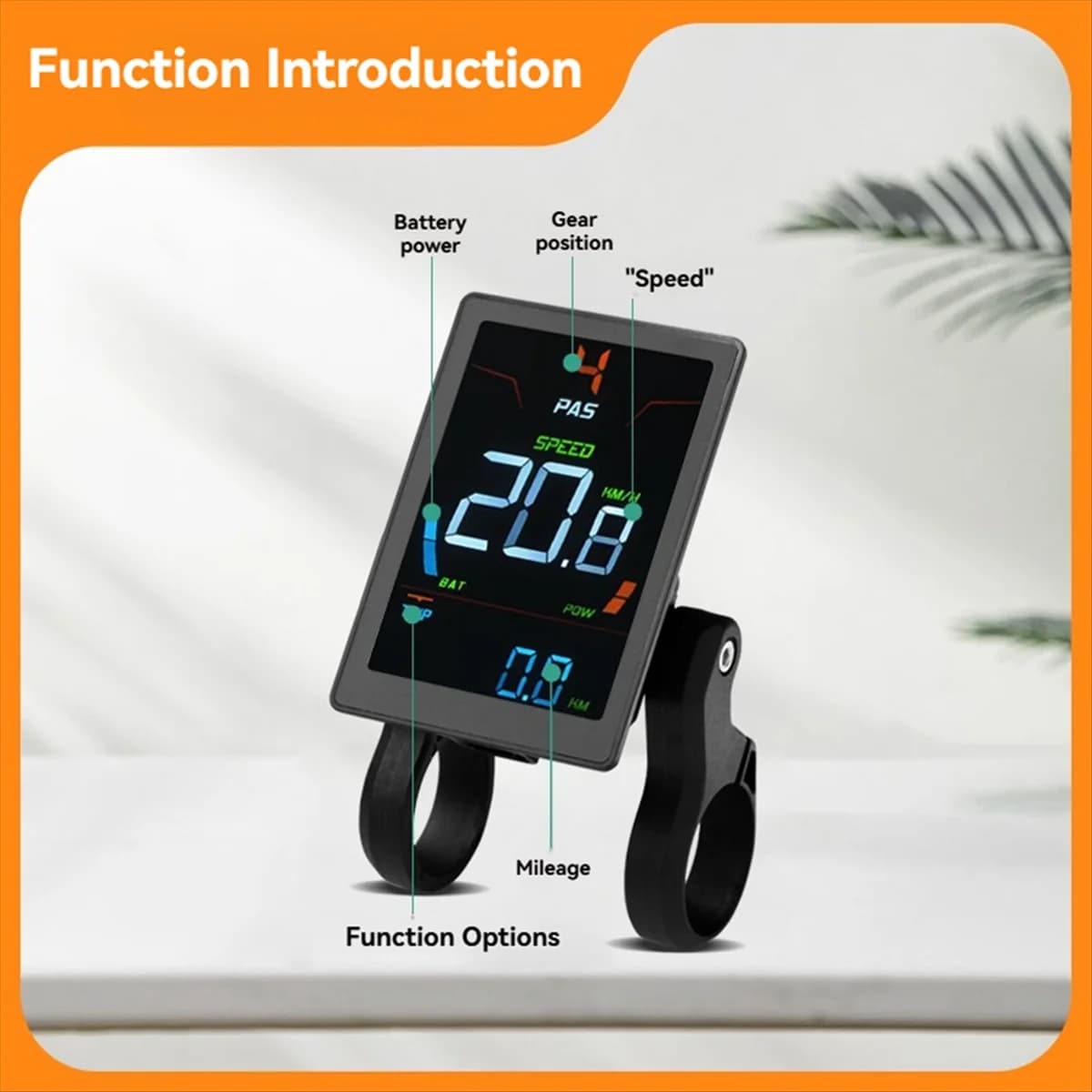2025+ Display per bici elettrica Pannello LCD DZ32 Spina SM Ebike Misuratore intelligente Parte scooter per biciclette elettriche