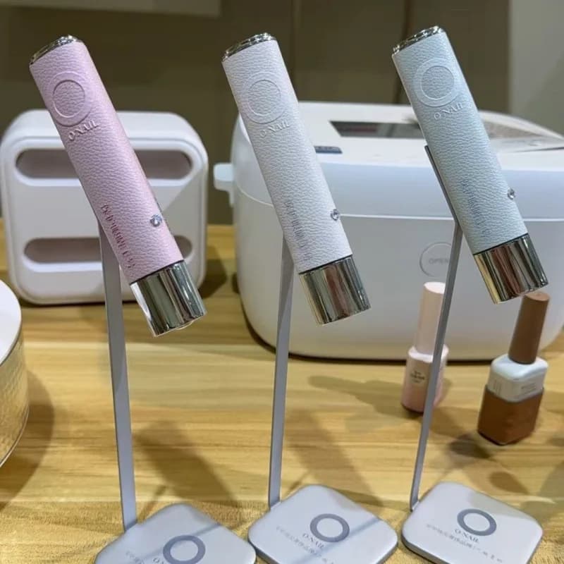 Lampada per unghie originale ONAIL AI, smart, portatile, ricaricabile, con protezione per gli occhi senza luce blu, per la cura del gel per nail art, strumento per manicure.
