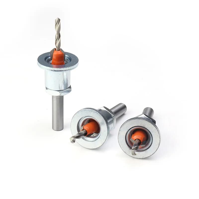 Limit sunk hole drill alloy head cone hole drill woodworking step screw installation woodworking belt sunk drill bit limit